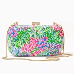 Lilly Pulitzer- Hard Shell Clutch - A Cherry on Top